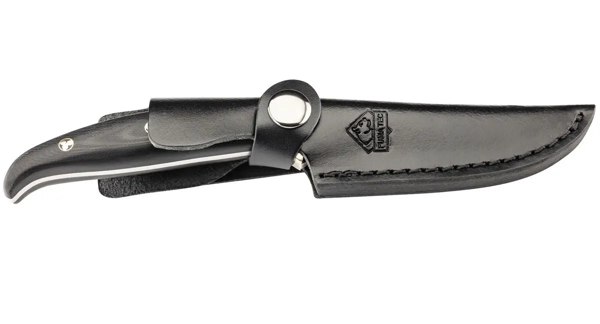 PUMA TEC Gürtelmesser, G10 schwarz mit Mosaikpins