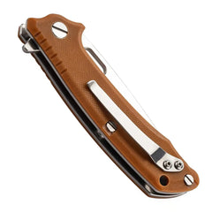 PUMA TEC Einhandmesser (sandfarbene G10, Flipper, Frame Lock) - PUMA GmbH IP Solingen
