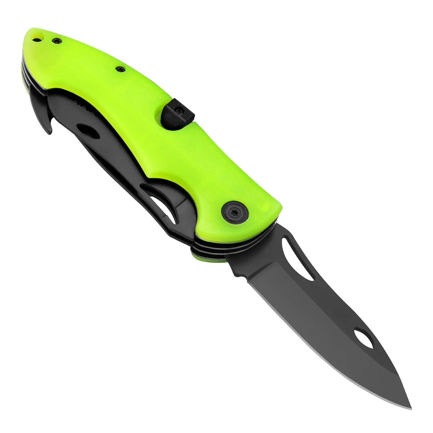 Couteau pliant PUMA XP Trifecta à 3 lames, acrylique luminescent