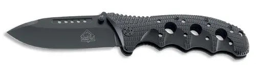 PUMA TEC Einhandmesser(Liner Lock schwarz anodisiert)