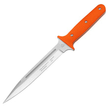 PUMA XP pig sticker 13, Abfangmesser, Orange G10 mit Fischhaut, Kydex Scheide