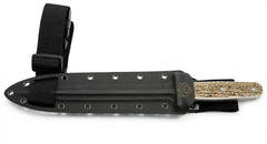 PUMA XP pig sticker 15, Abfangmesser, POM Commando Stag