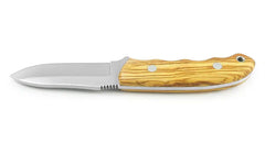 PUMA IP Ebro Olive Klingendetail, hochwertiges Jagdmesser PUMA IP Serie