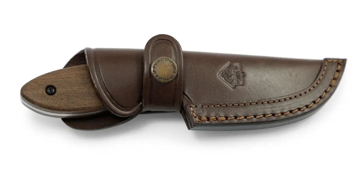 Outdoormesser PUMA IP roka, Walnussholz