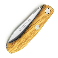 PUMA IP Faisan Olive mit Scheide, Jagdmesser mit Olivenholz-Griff