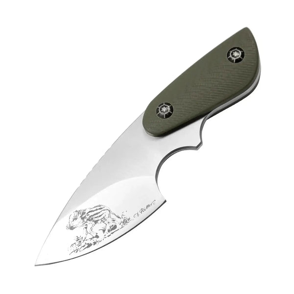 PUMA IP wild boar frischling, G10 green, Neck-Knife