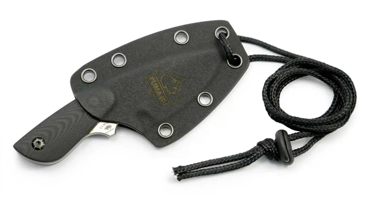 PUMA IP wild boar frischling, G10 schwarz, Neck-Knife