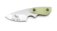 PUMA IP wild boar frischling, acryl fluoreszierend, Neck-Knife