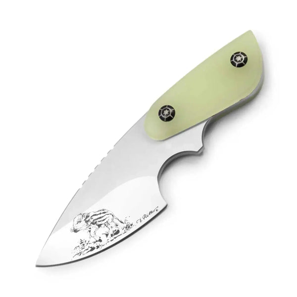 PUMA IP wild boar frischling, fluorescent acrylic, neck knife
