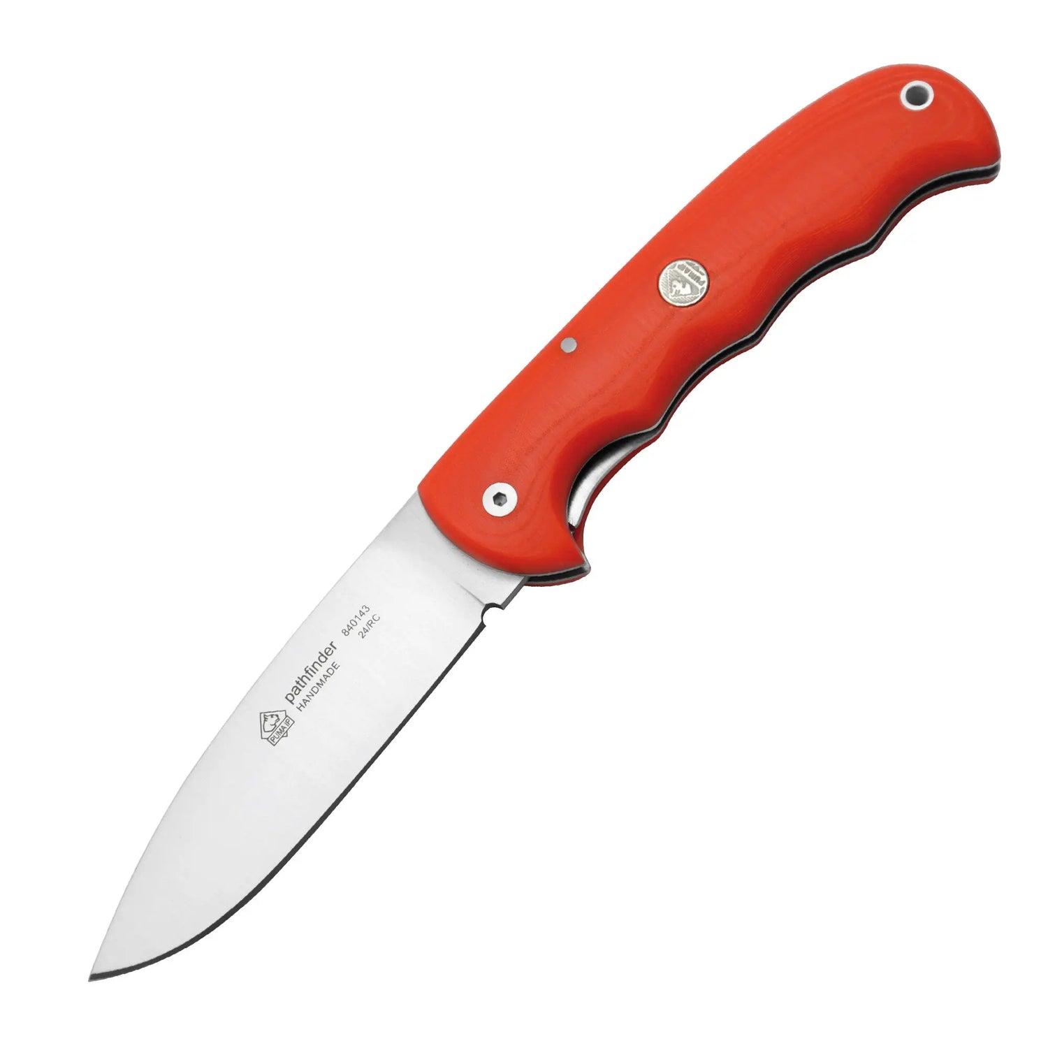 PUMA IP pathfinder, orangefarbenes Micarta - PUMA GmbH IP Solingen