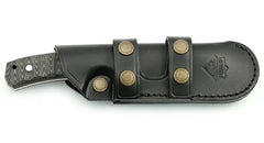 PUMA IP Contorno Micarta Auslaufmodell mit Scheide, Gesamtansicht