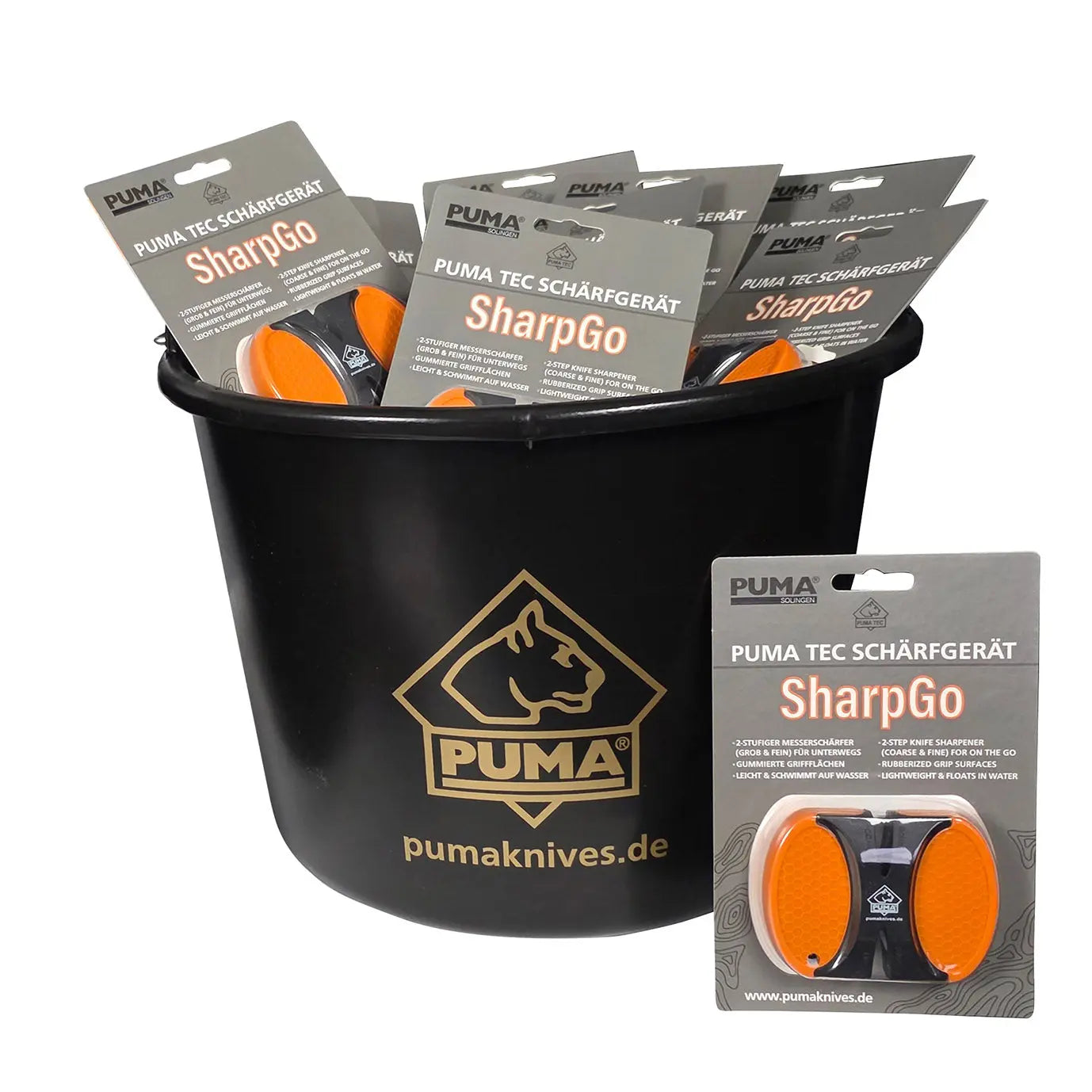 PUMA SET Eimer + 40 Messerschärfer SharpGo