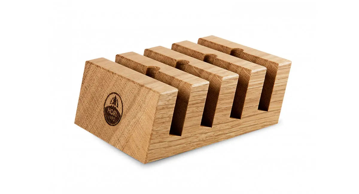 HORL Schleifscheiben Station (STASCHE-P), Eiche Massivholz