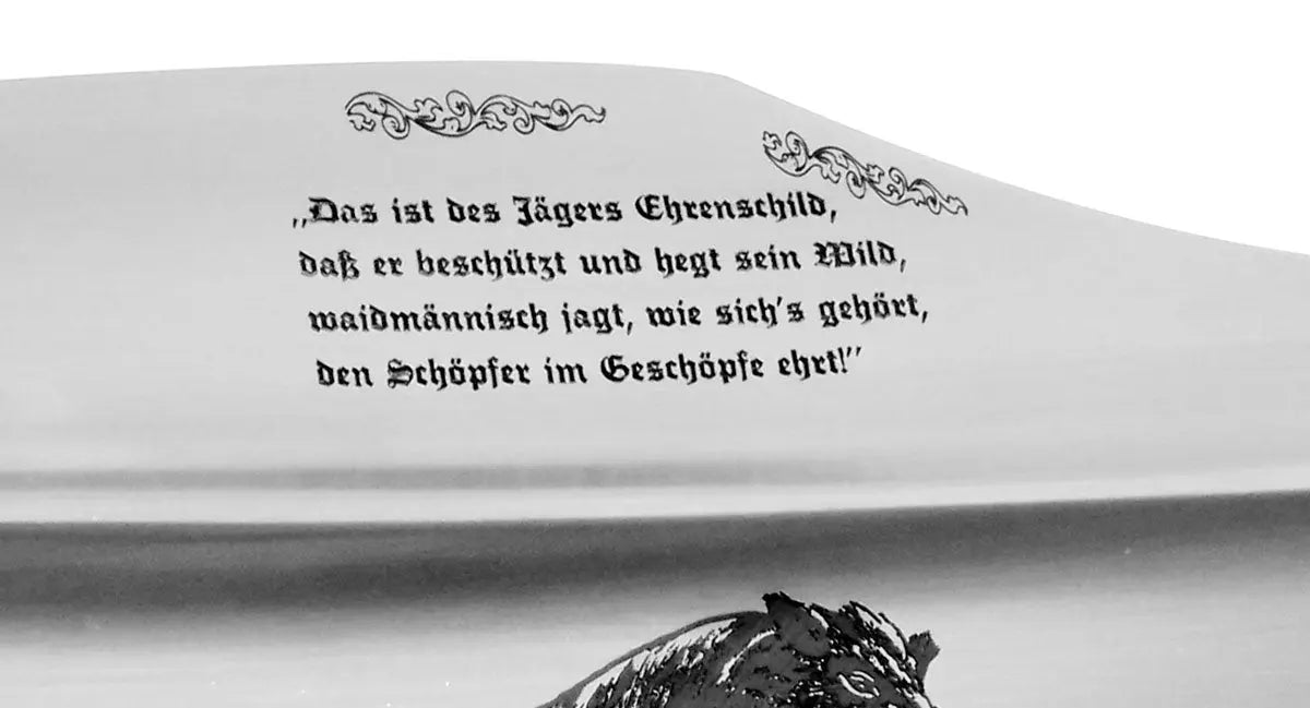 PUMA Saufeder-Spitze mit Gravur, limitiert auf weltweit 50 Stück