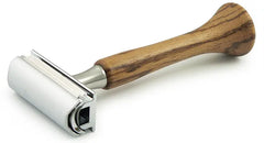 PUMA Rasierhobel 4Shave mit Zebrano-Edelholzgriff