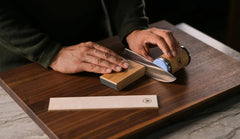 HORL3 Rollschleifer Eiche & Magnetschleiflehre