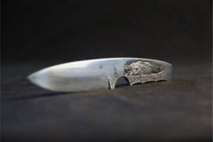 Jahresmesser 2024, Handgraviert & Goldeinlage