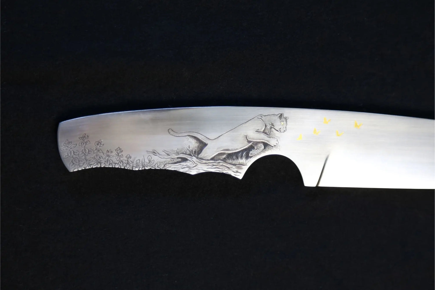 Jahresmesser 2024, Handgraviert & Goldeinlage