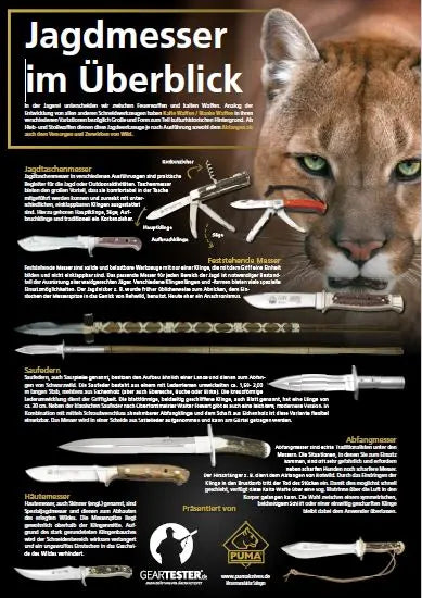 PUMA Kalte Waffen Poster