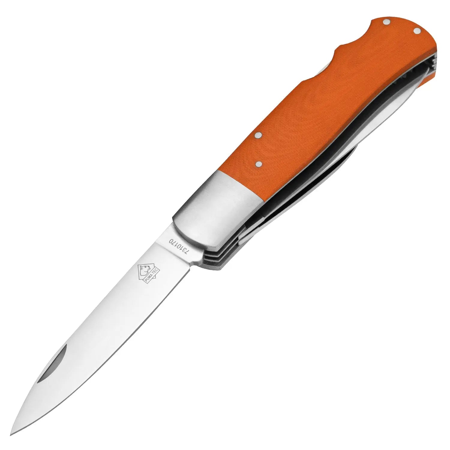 PUMA TEC Couteau de chasse G10 orange
