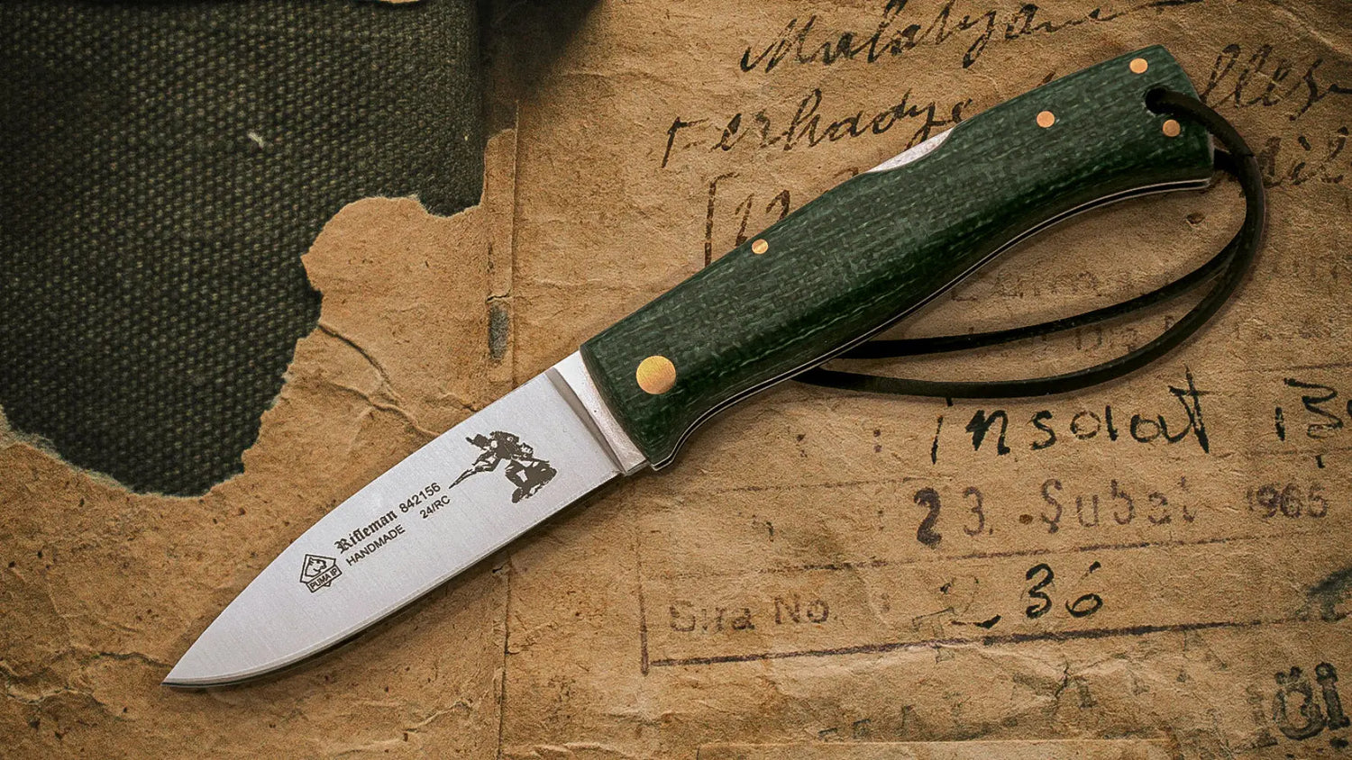 PUMA IP Rifleman, Jute Micarta