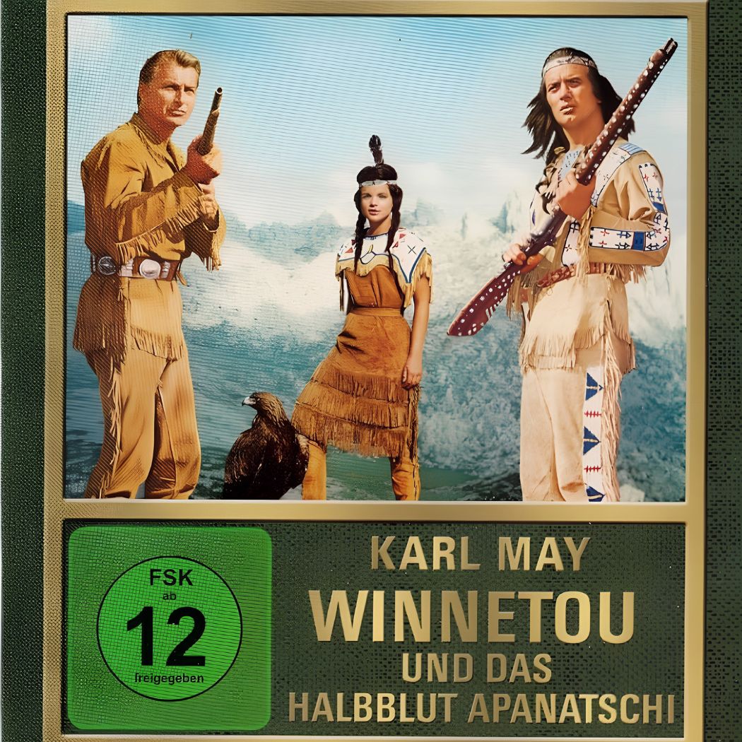 Film Cover - Winnetou und das Halbblut Apanatschi Karl May Film