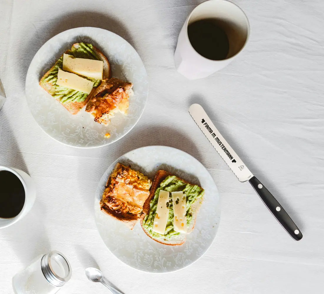 PUMA IP Buckelsmesser / Brötchenmesser schwarz