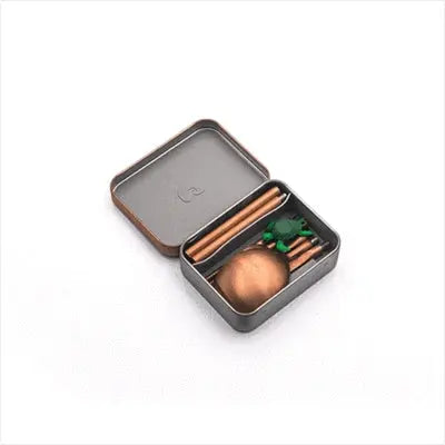 Outlery Reisebesteck-Set, Edelstahl, Taschenformat