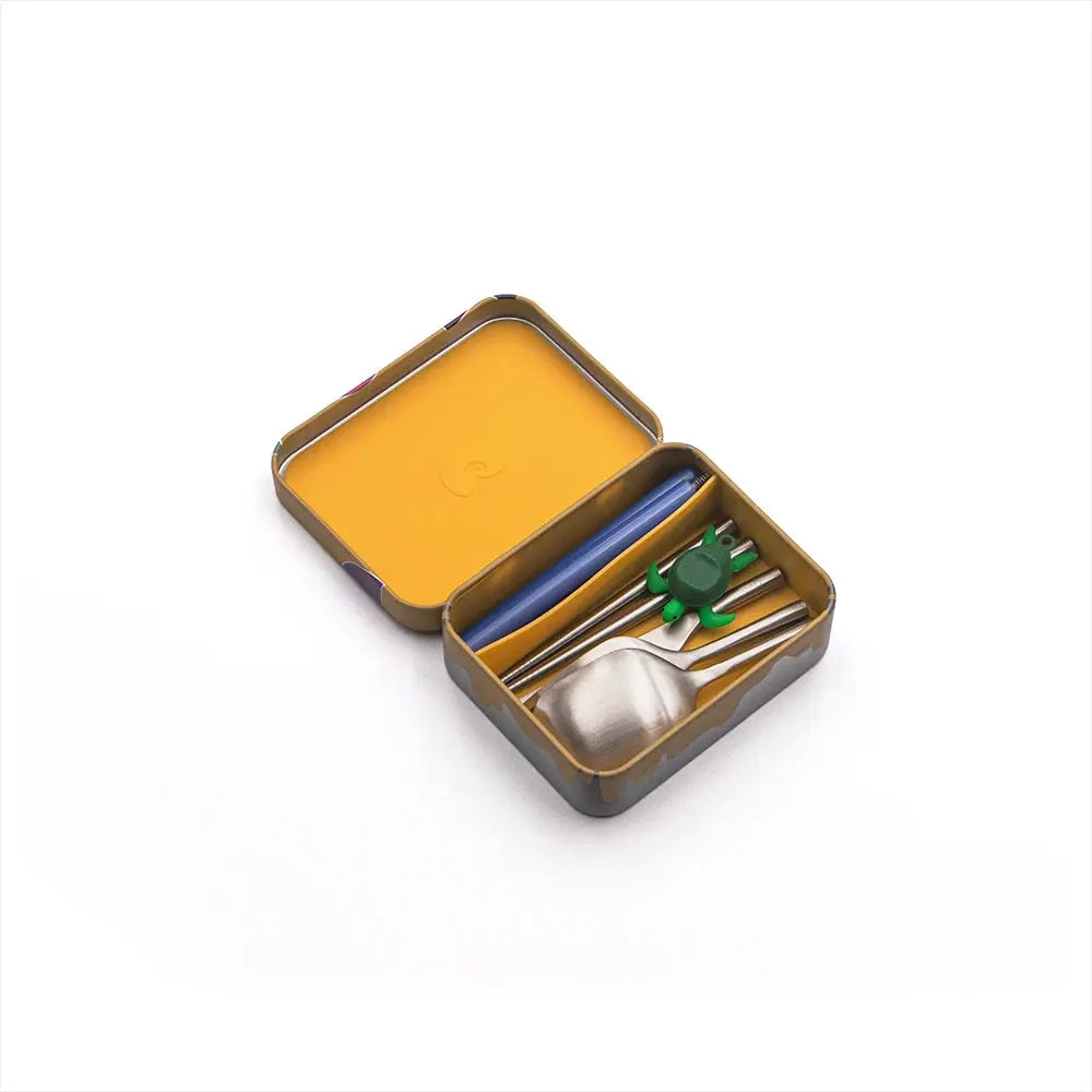 Outlery Kinderbesteck, Edelstahl, Taschenformat