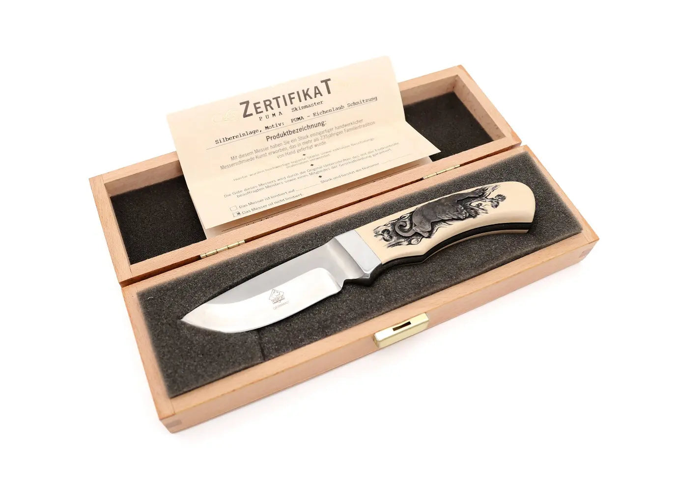 (Raritäten) PUMA skinmaster Unikat mit Silbereinlage