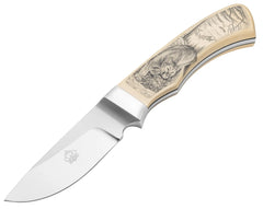 PUMA Skinmaster Mountain Hunter Limited Edition Scrimshaw Nr. 20/30 – Vorderseite