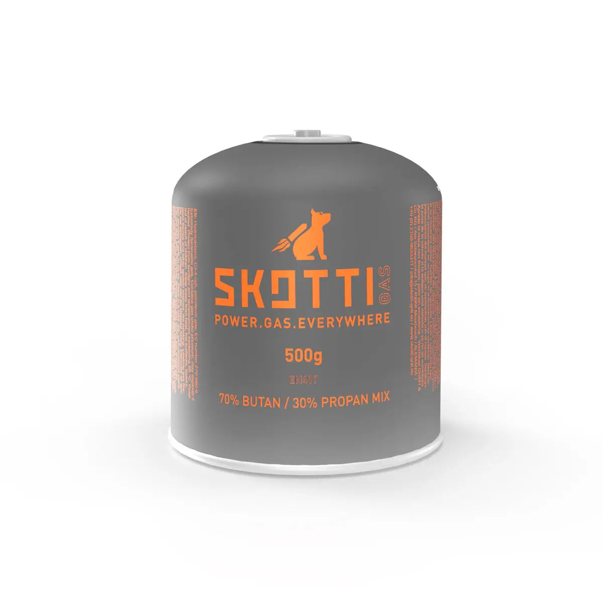 SKOTTI GAS 500g Ventil-Gas-Kartusche