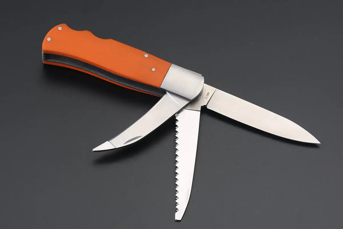 PUMA TEC Jagdtaschenmesser G10 orange