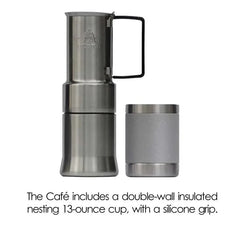 nCamp Kompakte Cafe/Espresso-Kaffeemaschine