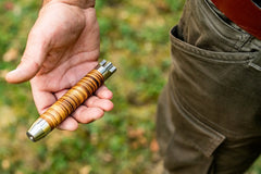 XADR ONE Profi Messerschärfer Zebrano Querholz